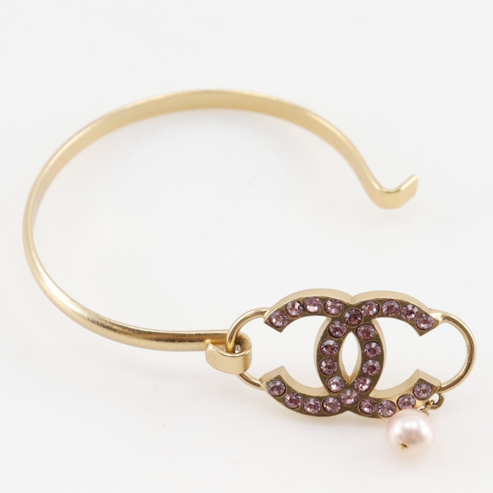 CHANEL Pink Pearl Logo Bracelet - Picture 4 of 6